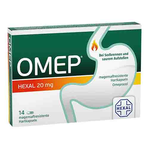 OMEP HEXAL 20 mg magensaftresistente Hartkapseln
