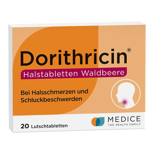 DORITHRICIN Halstabletten Waldbeere