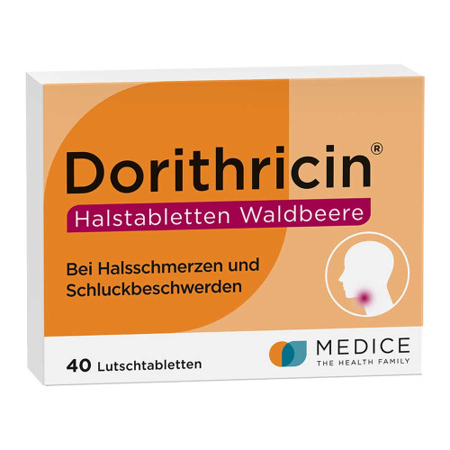 DORITHRICIN Halstabletten Waldbeere