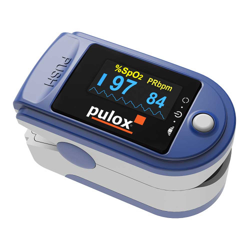 PULOX PO-200 Pulsoximeter blau
