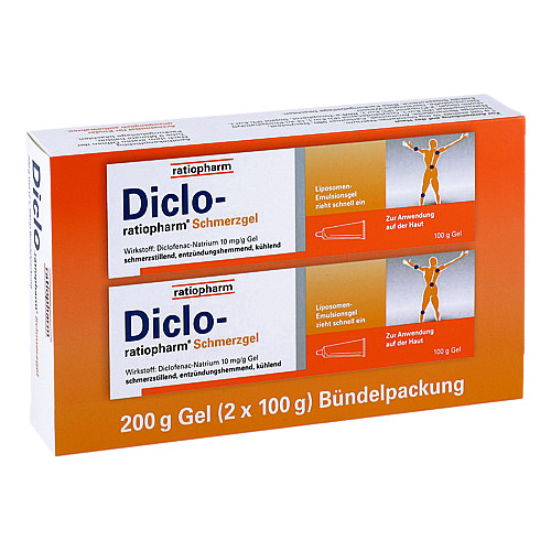 DICLO-RATIOPHARM Schmerzgel B&uuml;ndelpackung