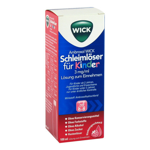 AMBROXOL WICK Schleiml&ouml;ser f.Kind.3mg/ml L.z.Einn.
