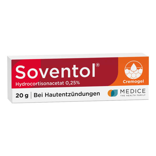 SOVENTOL Hydrocortisonacetat 0,25% Creme