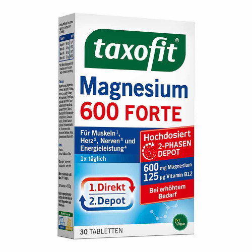 TAXOFIT Magnesium 600 FORTE Depot Tabletten