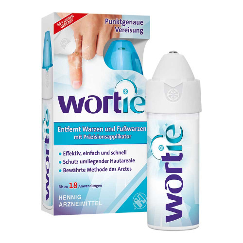 WORTIE gegen Warzen und Fu&szlig;warzen mit Applikator
