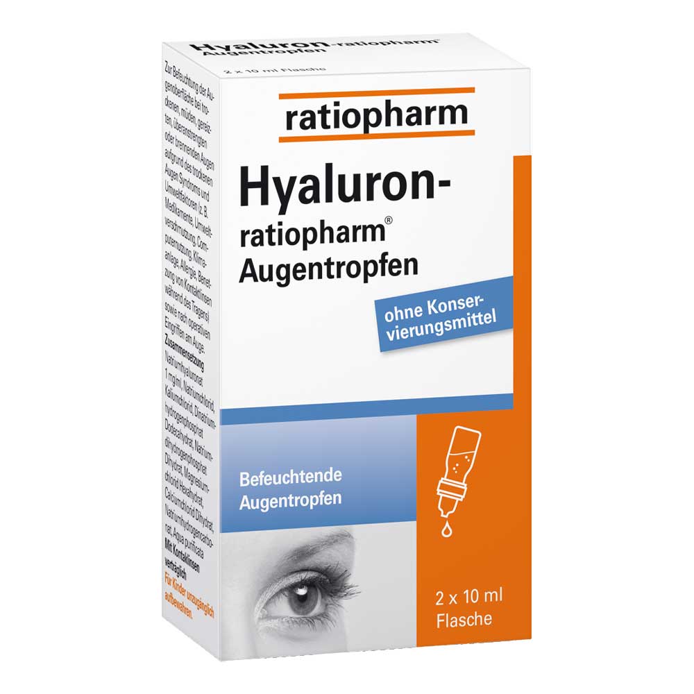 HYALURON-RATIOPHARM Augentropfen