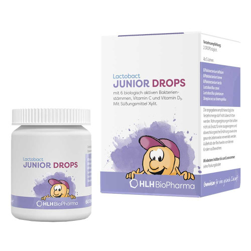 LACTOBACT Junior Drops Lutschtabletten