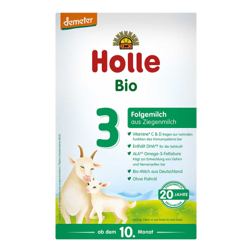 HOLLE Bio Folgemilch 3 auf Ziegenmilchbasis Pulver