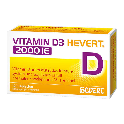 VITAMIN D3 HEVERT 2000 I.E. Tabletten