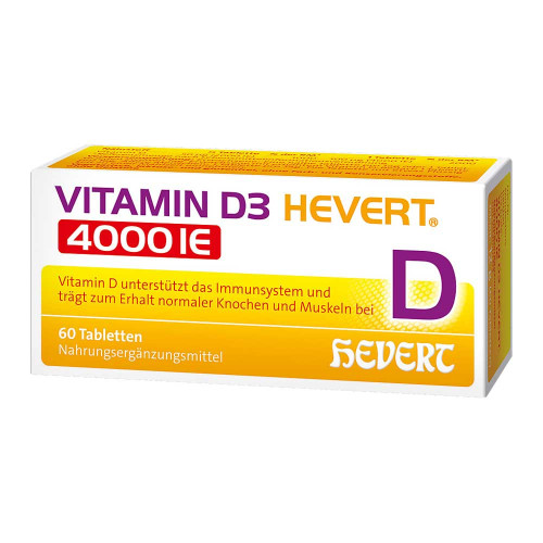 VITAMIN D3 HEVERT 4000 I.E. Tabletten