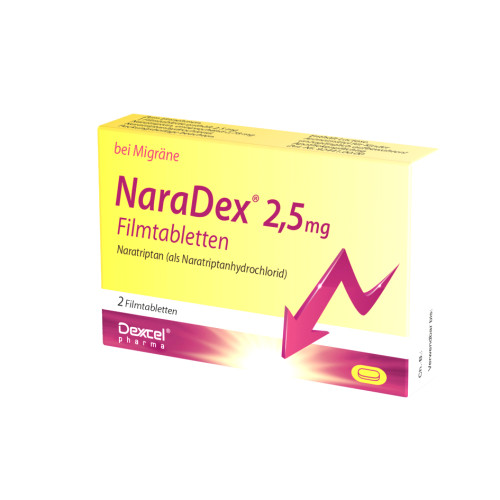 NARADEX 2,5 mg Filmtabletten