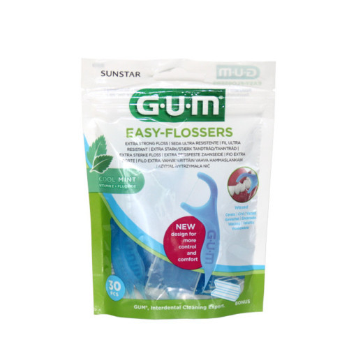 GUM EASY-FLOSSERS Zahnseidesti.gew.mint+Reise-Et.