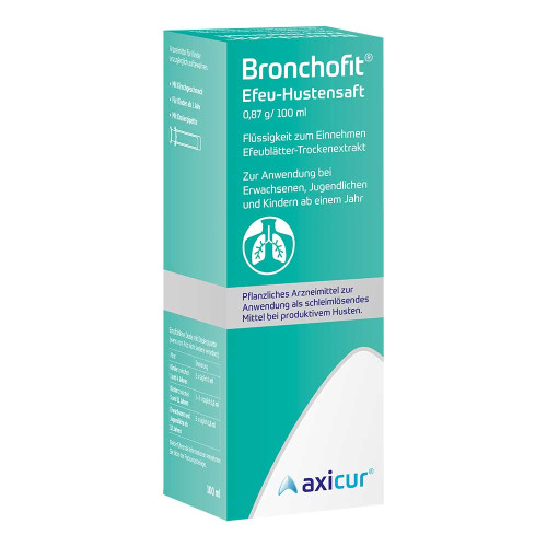 BRONCHOFIT Efeu-Hustensaft 0,87 g/100 ml FLE