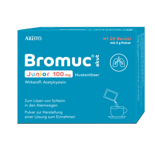 Bromuc akut Junior 100 mg Hustenl&ouml;ser