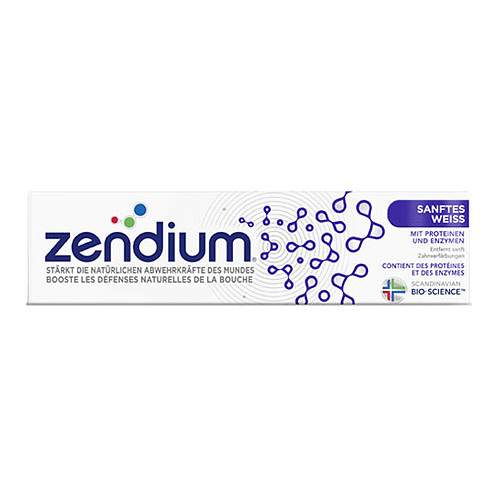 ZENDIUM Zahncreme sanftes wei&szlig;
