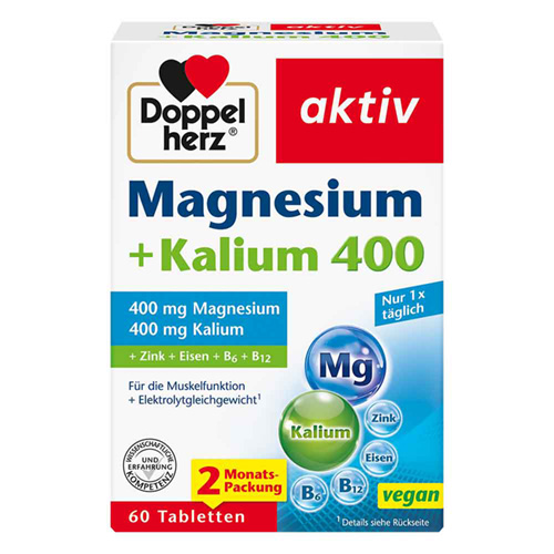 DOPPELHERZ Magnesium+Kalium Tabletten