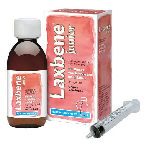 LAXBENE junior 500 mg/ml Lsg.z.Einnehmen Kdr.6M-8J