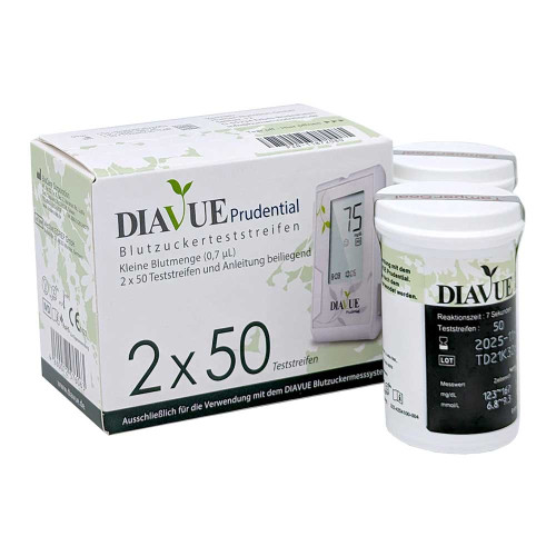 DIAVUE Prudential Blutzuckerteststreifen