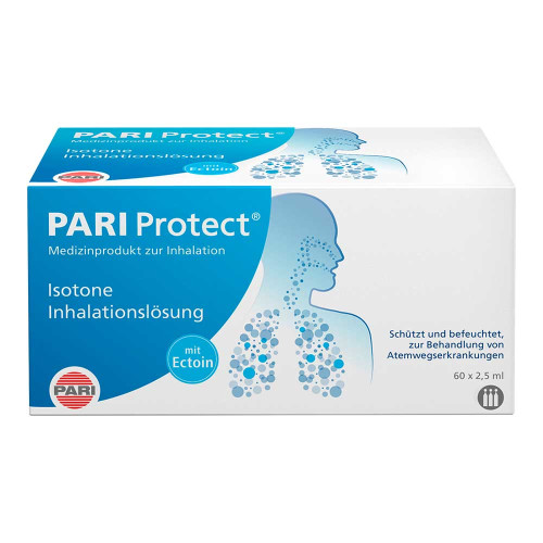 PARI ProtECT Inhalationsl&ouml;sung mit Ectoin Ampullen