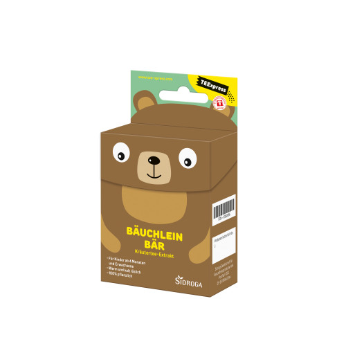 SIDROGA TEExpress B&auml;uchlein B&auml;r