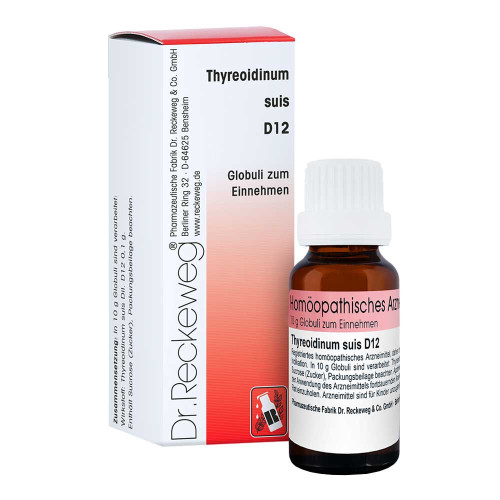 THYREOIDINUM SUIS D 12 Globuli