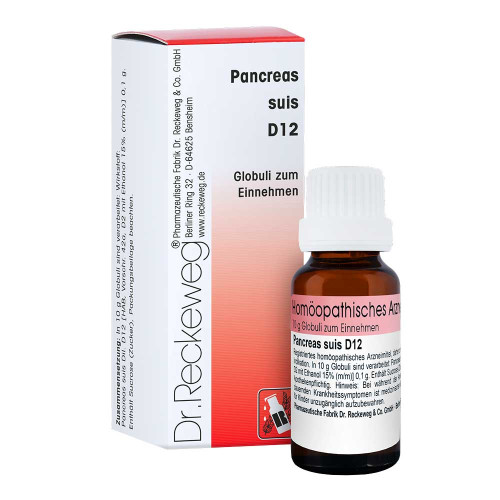 PANCREAS SUIS D 12 Globuli