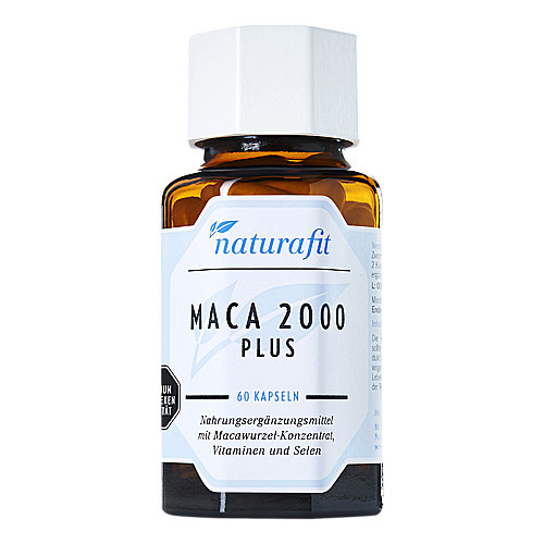 NATURAFIT Maca 2000 Plus Kapseln
