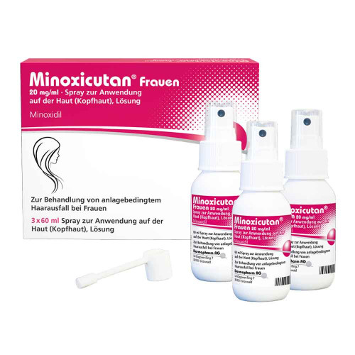 MINOXICUTAN Frauen 20 mg/ml Spray