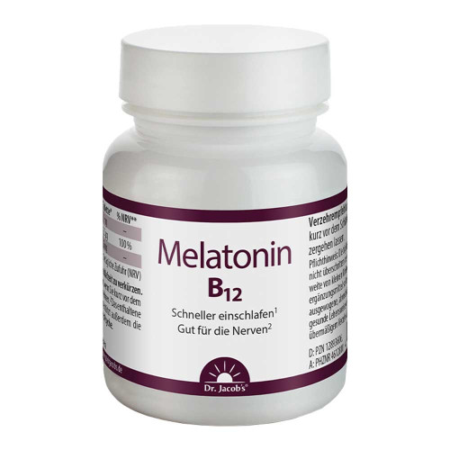 MELATONIN B12 Dr.Jacob's Tabletten
