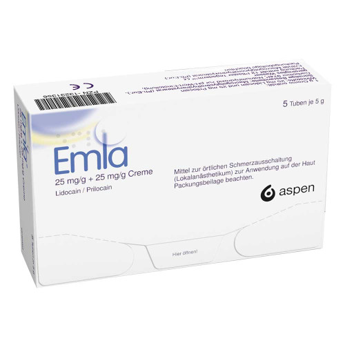 EMLA 25 mg/g + 25 mg/g Creme + 12 Tegaderm Pfl.