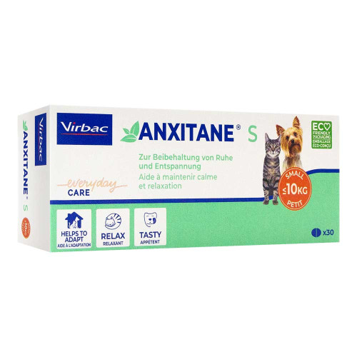 ANXITANE S Tabletten f.Hunde/Katzen <10 kg