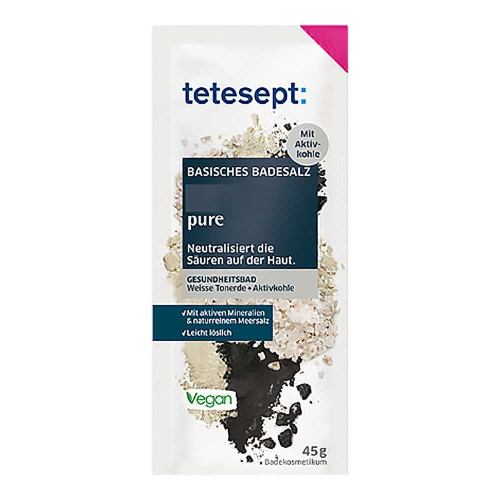 Tetesept basisches Badesalz pure