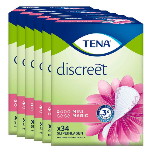 TENA DISCREET Inkontinenz Slipeinl.mini magic