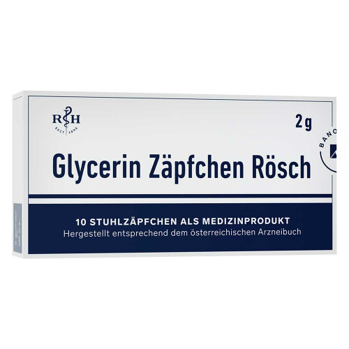 GLYCERIN Z&Auml;PFCHEN R&ouml;sch 2 g gegen Verstopfung
