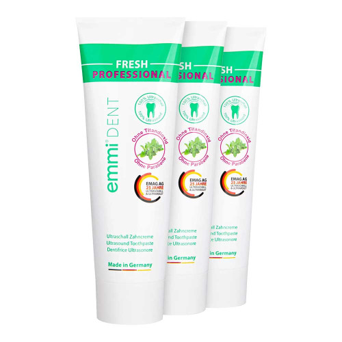 EMMI-DENT Ultraschall Zahncreme fresh Set