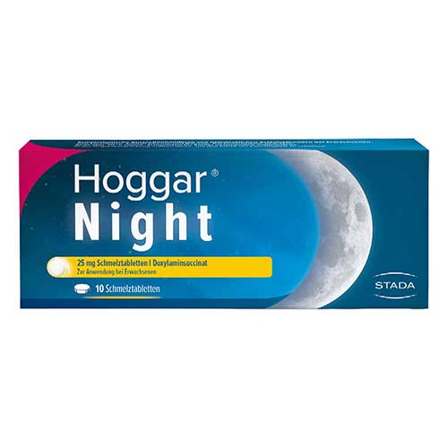 HOGGAR Night 25 mg Schmelztabletten