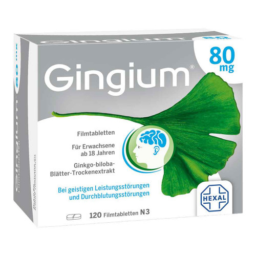 GINGIUM 80 mg Filmtabletten