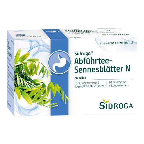 SIDROGA Abf&uuml;hrtee-Sennesbl&auml;tter N Filterbeutel