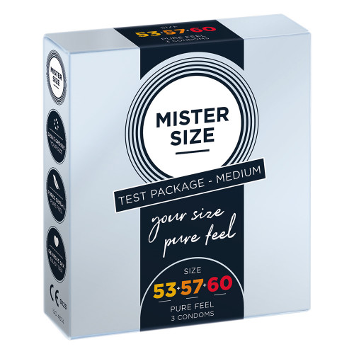 MISTER SIZE Probierpackung 53-57-60 Kondome