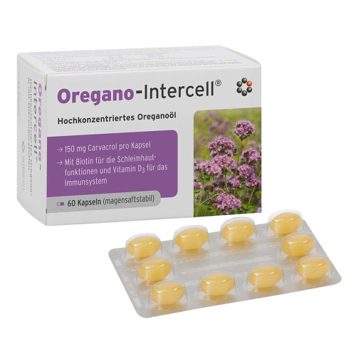 OREGANO-INTERCELL magensaftresistente Weichkapseln