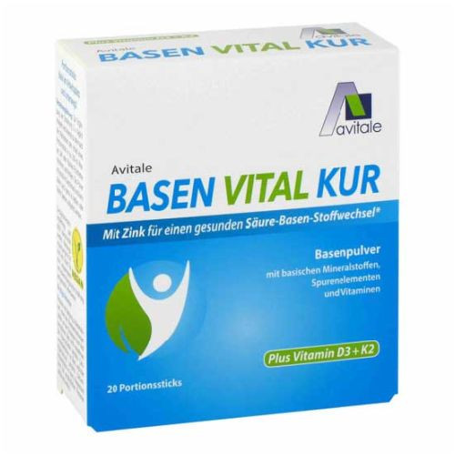 BASEN VITAL KUR plus Vitamin D3+K2 Pulver
