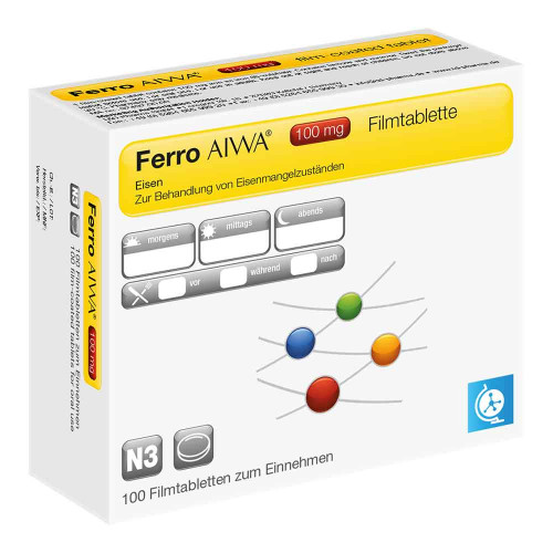 FERRO AIWA 100 mg Filmtabletten