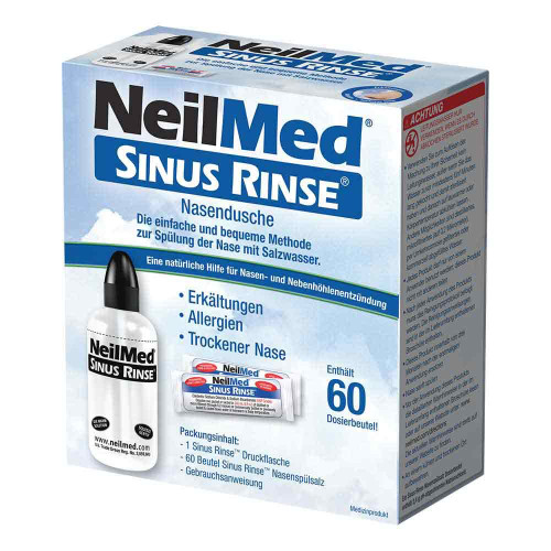 NEILMED Sinus Rinse Nasendusche+60 Btl.Sp&uuml;lsalz