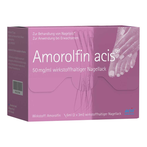 AMOROLFIN acis 50 mg/ml wirkstoffhalt.Nagellack