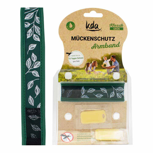 M&Uuml;CKENSCHUTZ Armband gr&uuml;n KDA