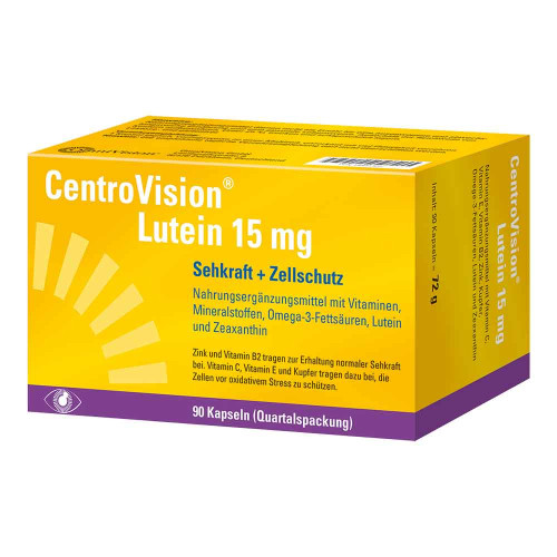 CENTROVISION Lutein 15 mg Kapseln