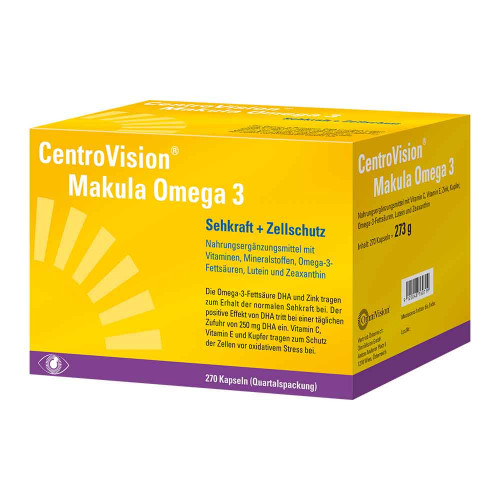 CENTROVISION Makula Omega-3 Kapseln
