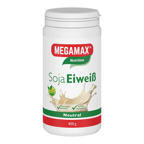 MEGAMAX Soja Eiwei&szlig; neutral Pulver
