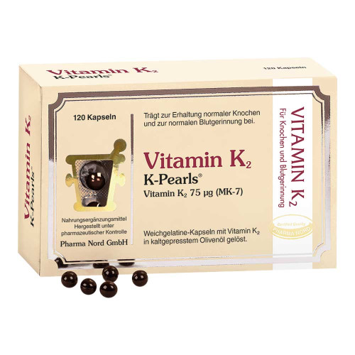 VITAMIN K2 K-PEARLS Weichkapseln