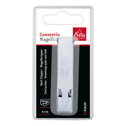 ERBE Nagelknipser 6,5 cm rostfrei mattiert